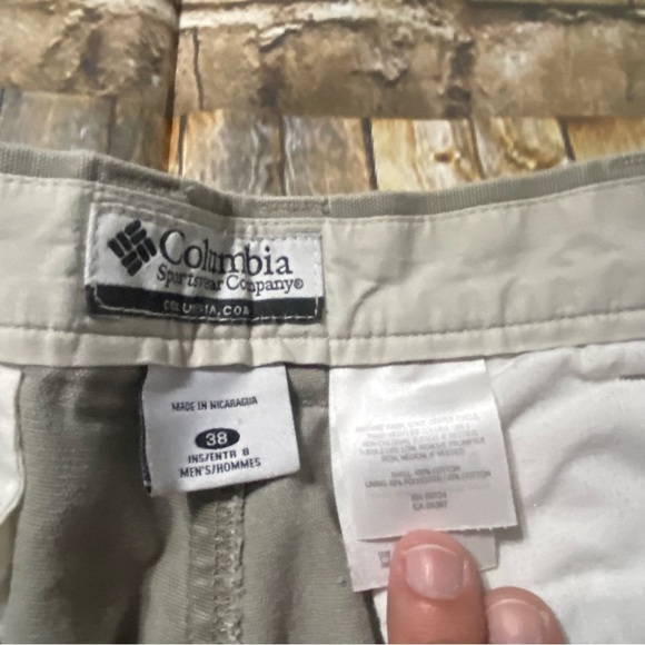 Columbia Gray Canvas Carpenter Shorts - Picture 4 of 4